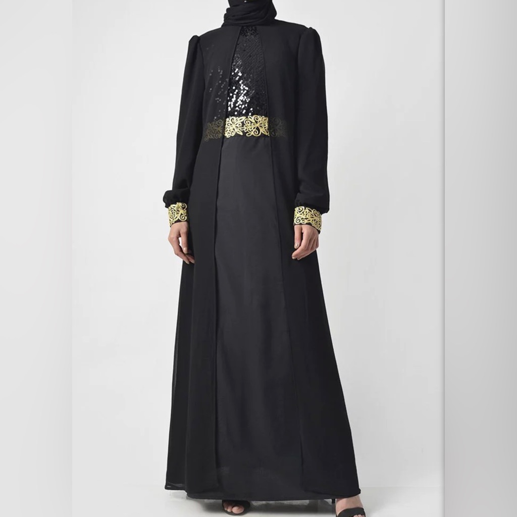 Sequin Abaya